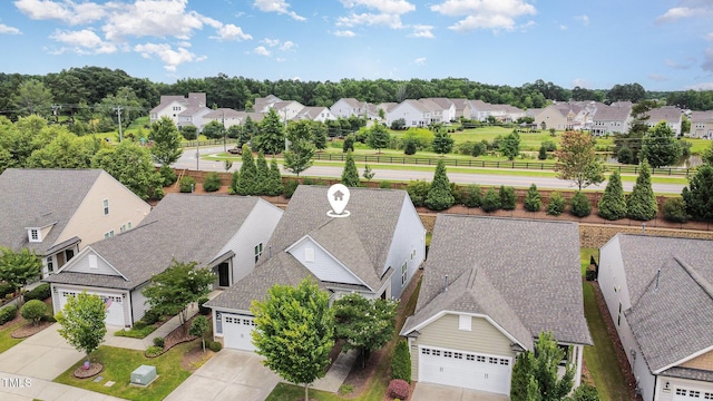 1204 E Rosedale Creek Dr, Durham, NC 27703 - aerial perspective of suburban area