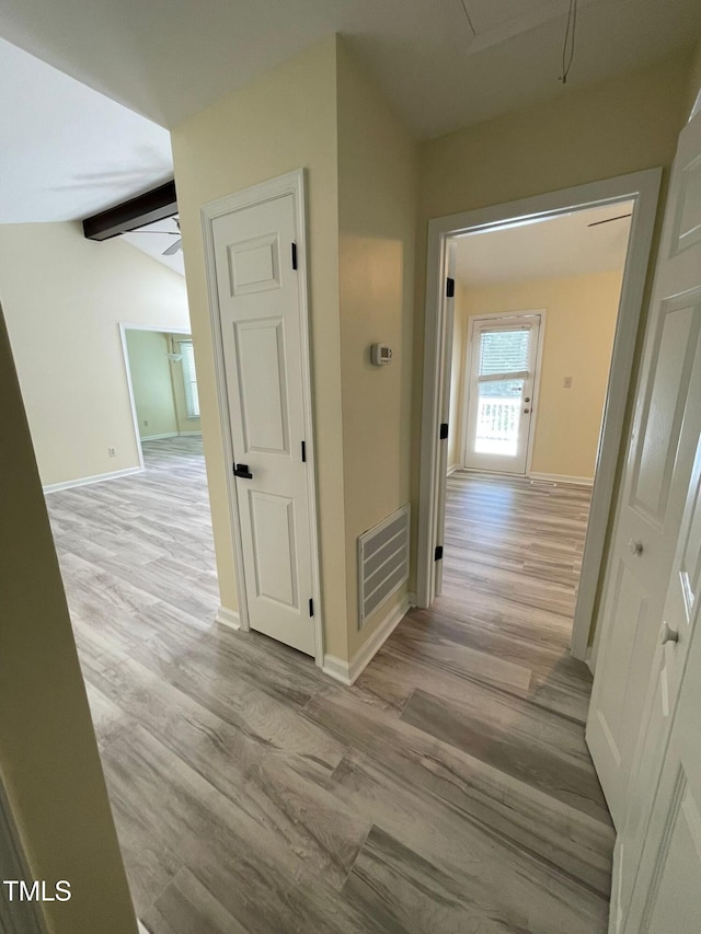 5 Sue Ann Ct, Durham, NC 27704 - corridor featuring light wood-style flooring