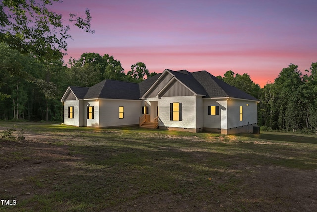 3787 NC Highway 58, Warrenton, NC 27589 - modern inspired farmhouse featuring crawl space and a yard