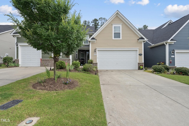 605 Smallwood Dr, Durham, NC 27703 - traditional home featuring concrete driveway and a front lawn