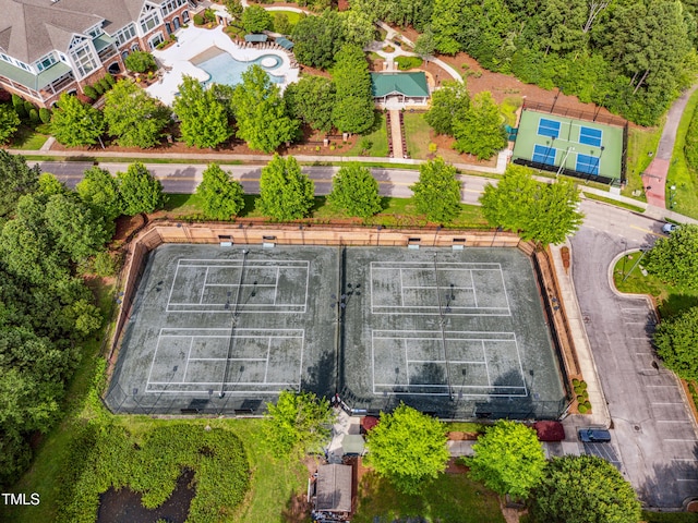 575 Tomkins Loop, Cary, NC 27519 - bird's eye view of a pool area