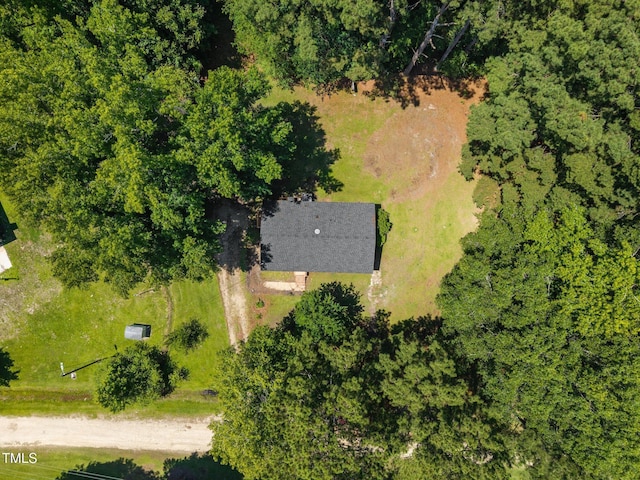 37 Weeping Willow Ln, Lillington, NC 27546 - view from above of property