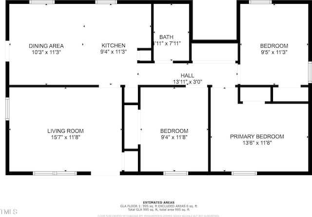 37 Weeping Willow Ln, Lillington, NC 27546 - view of floor plan / room layout