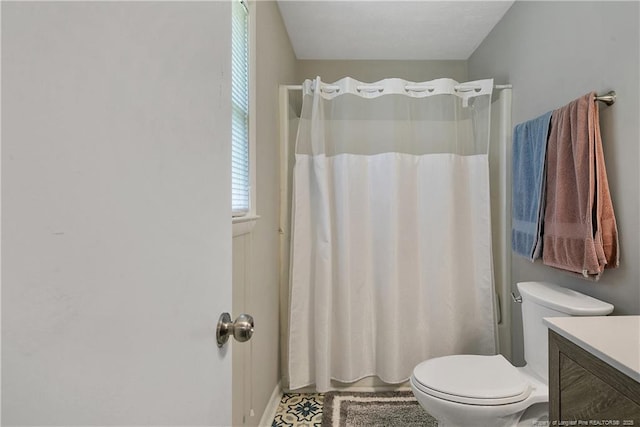 6501 Senator Dr, Fayetteville, NC 28304 - full bathroom with vanity and toilet