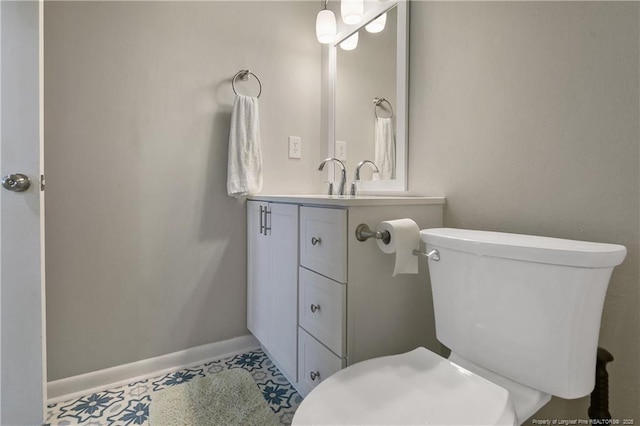 6501 Senator Dr, Fayetteville, NC 28304 - bathroom with vanity and toilet