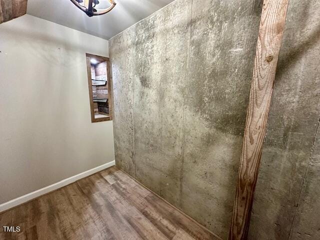 1113 Bexley Hills Bnd, Apex, NC 27502 - unfurnished room with wood finished floors and baseboards