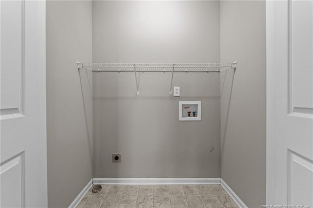 159 Falling Leaf Dr, Raeford, NC 28376 - laundry room featuring hookup for an electric dryer and washer hookup