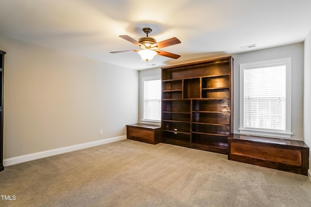 165 Sutherland Dr, Franklinton, NC 27525 - unfurnished bedroom with carpet and ceiling fan