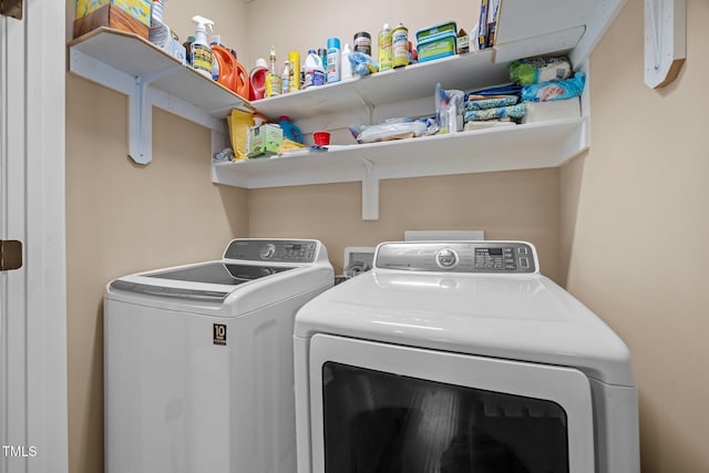 80 Scarlet Bell Dr, Youngsville, NC 27596 - washroom featuring washer and clothes dryer