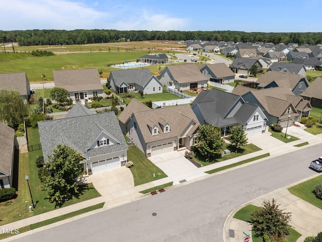 80 Scarlet Bell Dr, Youngsville, NC 27596 - aerial perspective of suburban area