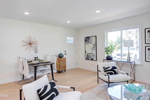 1309 Hudson Ave Unit D6, Durham, NC 27705 - living room featuring plenty of natural light, light wood finished floors, and recessed lighting