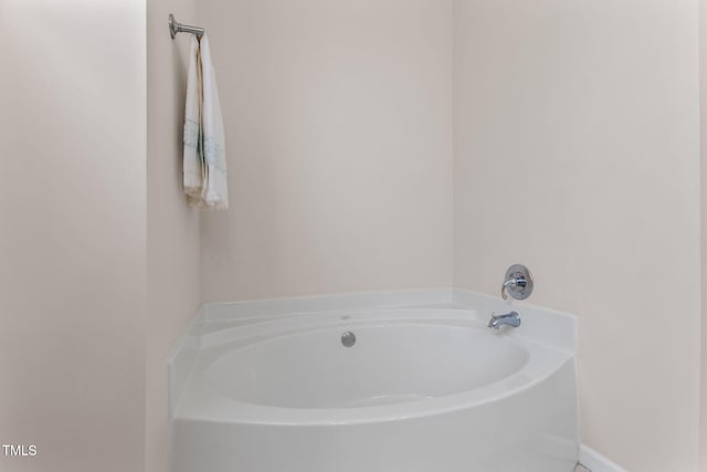 3109 Gold Dust Ln, Willow Springs, NC 27592 - full bathroom with a garden tub