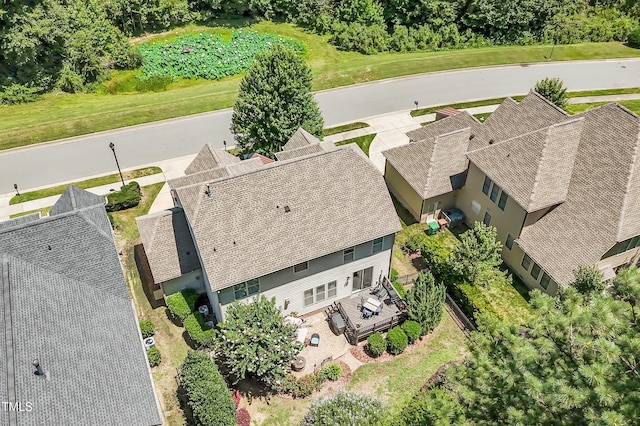 1413 Lily Creek Dr, Cary, NC 27518 - bird's eye view