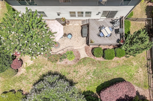 1413 Lily Creek Dr, Cary, NC 27518 - aerial view of property and surrounding area