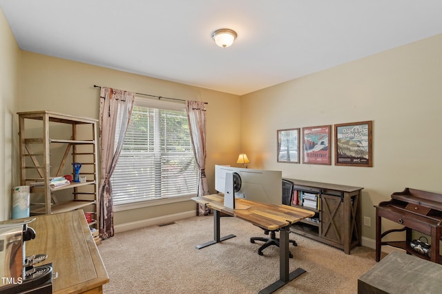 1413 Lily Creek Dr, Cary, NC 27518 - carpeted office with baseboards