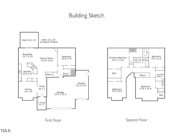1413 Lily Creek Dr, Cary, NC 27518 - view of home floor plan