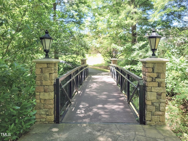 1413 Lily Creek Dr, Cary, NC 27518 - view of gate