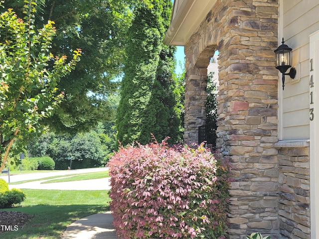 1413 Lily Creek Dr, Cary, NC 27518 - view of grassy yard