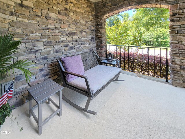 1413 Lily Creek Dr, Cary, NC 27518 - view of patio / terrace