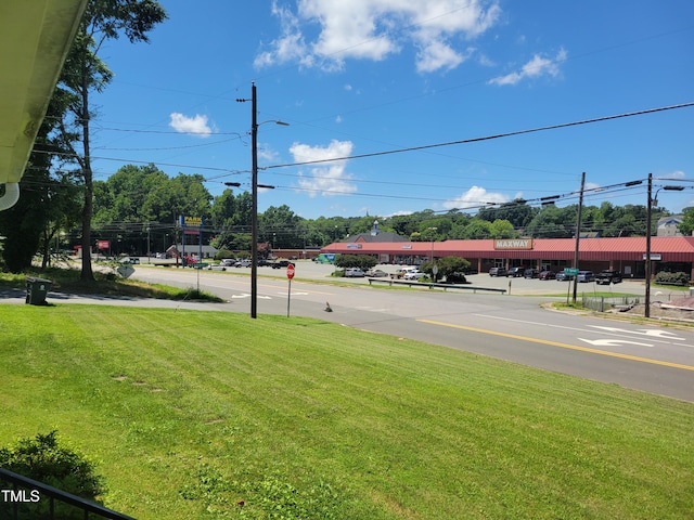411 W Raleigh St, Siler City, NC 27344 - view of asphalt road with street lights