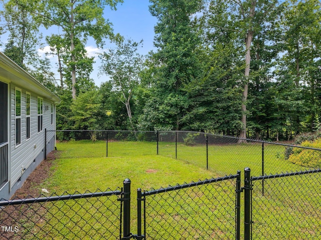 200 Cornerstone Dr, Franklinton, NC 27525 - view of yard with a gate