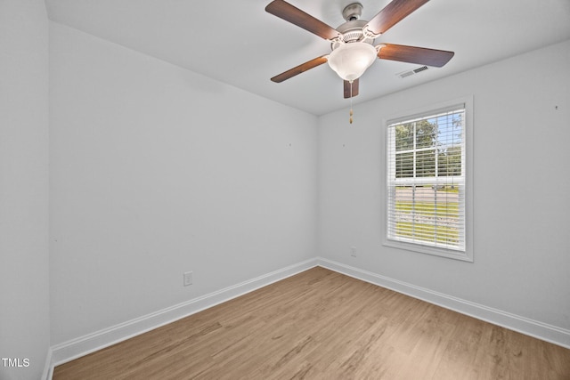200 Cornerstone Dr, Franklinton, NC 27525 - unfurnished room featuring light wood-style floors and a ceiling fan