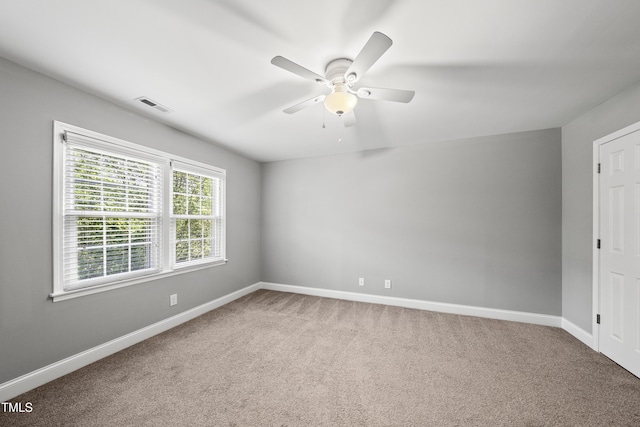 405 E Millbrook Rd, Raleigh, NC 27609 - spare room featuring carpet flooring and ceiling fan