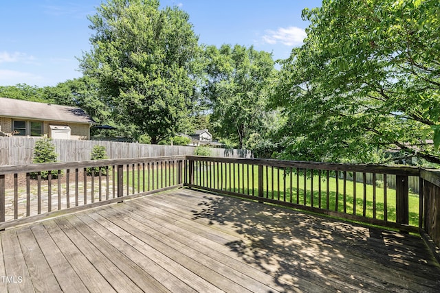 405 E Millbrook Rd, Raleigh, NC 27609 - wooden deck with a fenced backyard