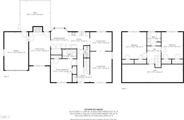 405 E Millbrook Rd, Raleigh, NC 27609 - view of floor plan / room layout