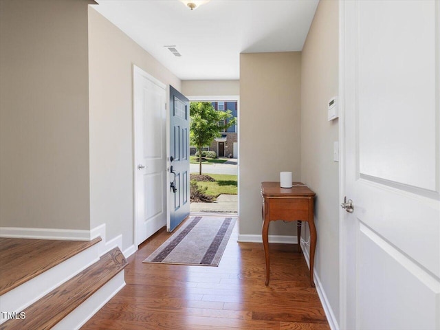 215 Brier Summit Pl, Durham, NC 27703 - entryway featuring wood finished floors and baseboards