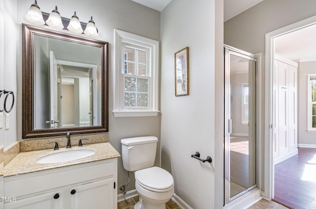 112 Solstice Cir, Cary, NC 27513 - full bath with vanity and a stall shower