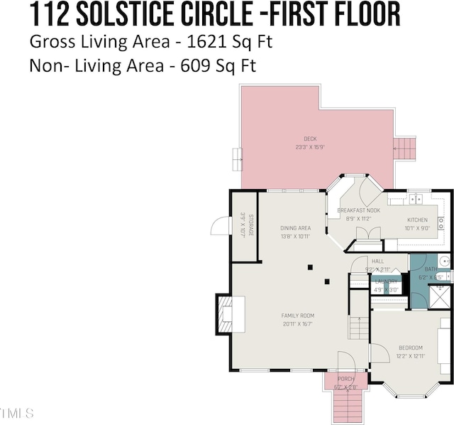 112 Solstice Cir, Cary, NC 27513 - view of room layout