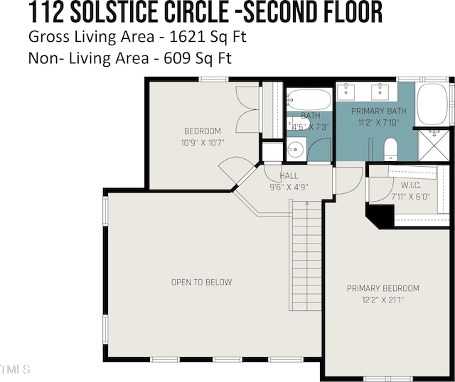 112 Solstice Cir, Cary, NC 27513 - view of room layout
