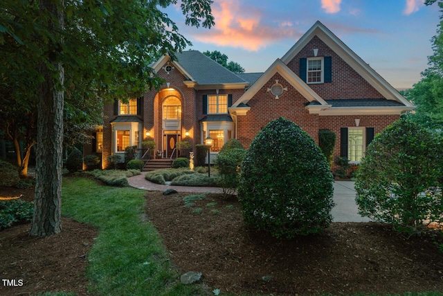 3606 Dairy Pond Pl, Durham, NC 27705 - colonial inspired home featuring brick siding