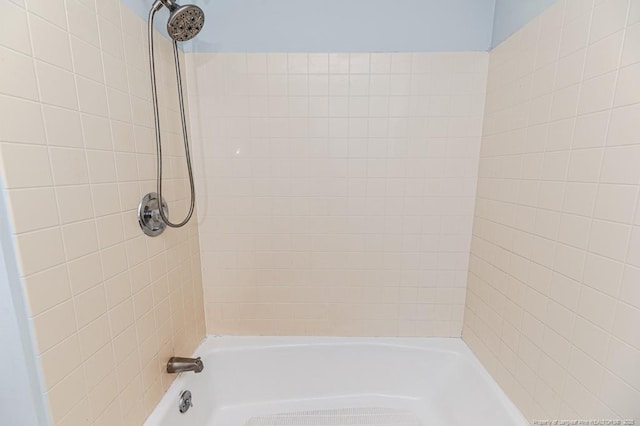 4101 Carson Dr, Sanford, NC 27332 - bathroom featuring washtub / shower combination