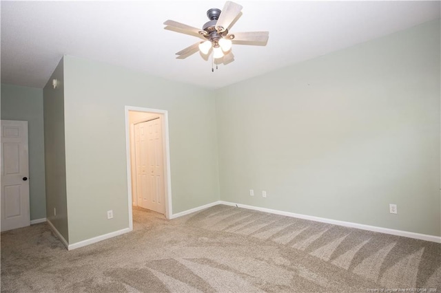130 Pinecone Ct, Seven Lakes, NC 27376 - unfurnished bedroom featuring carpet floors and ceiling fan