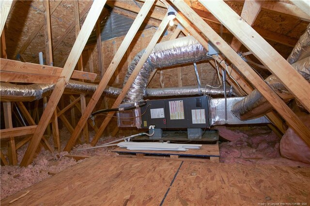 130 Pinecone Ct, Seven Lakes, NC 27376 - view of attic