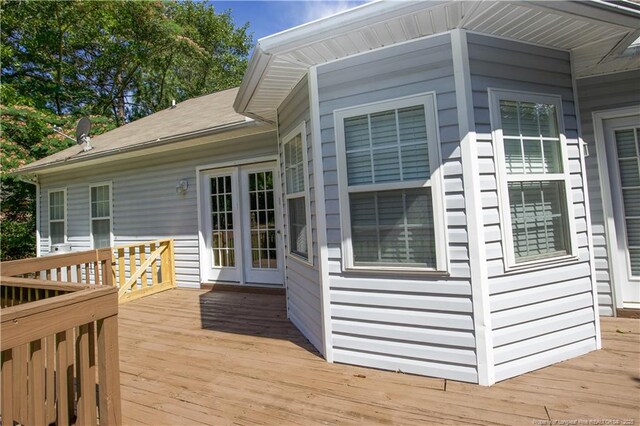 130 Pinecone Ct, Seven Lakes, NC 27376 - view of wooden deck