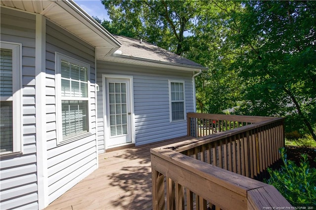130 Pinecone Ct, Seven Lakes, NC 27376 - view of wooden deck
