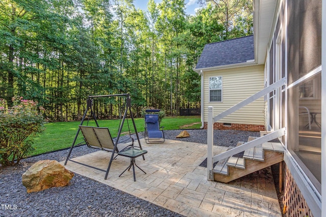 15 Cole Creek Way, Franklinton, NC 27525 - view of patio / terrace featuring a playground