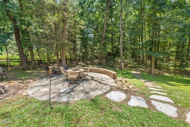 126 Captains Ct, Durham, NC 27712 - view of patio