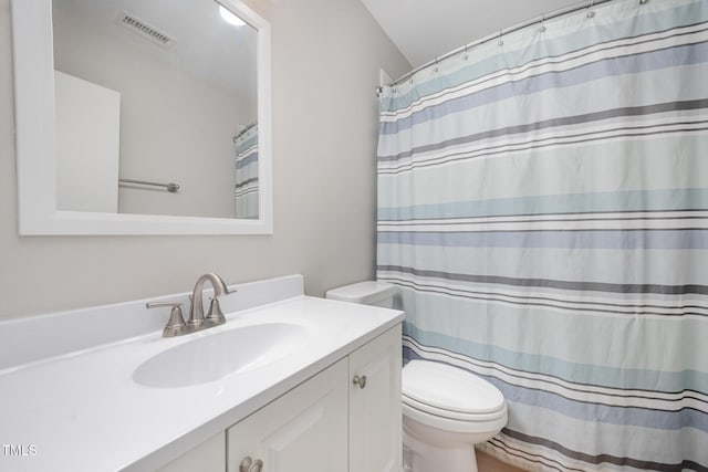 200 Old Spring Hill Ln, Fuquay Varina, NC 27526 - full bathroom featuring vanity and a shower with shower curtain