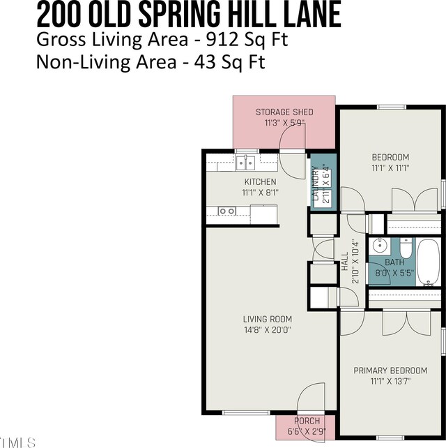 200 Old Spring Hill Ln, Fuquay Varina, NC 27526 - view of home floor plan