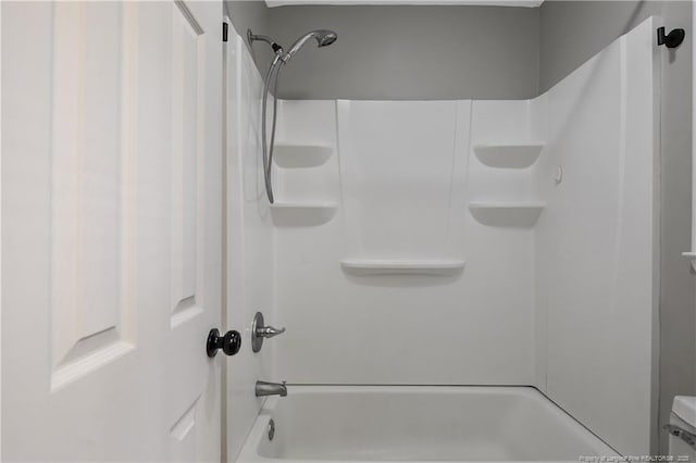 2012 Cobblestone Pl, Fayetteville, NC 28304 - bathroom featuring tub / shower combination