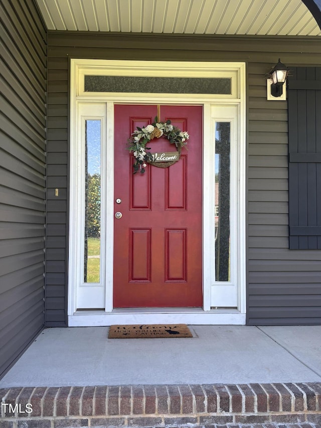 644 Wall Rd, Wendell, NC 27591 - doorway to property with covered porch