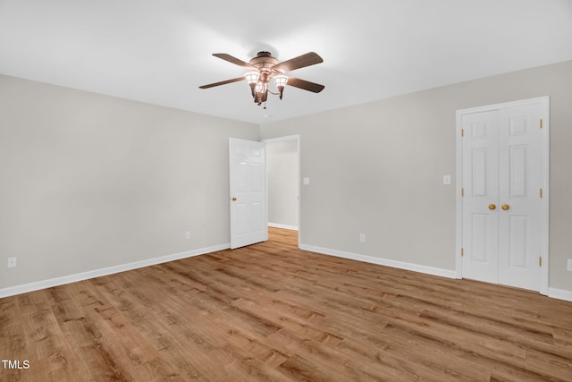 514 Lipscomb Grove Church Rd, Hillsborough, NC 27278 - unfurnished room with a ceiling fan and light wood finished floors