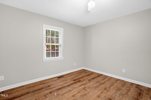 514 Lipscomb Grove Church Rd, Hillsborough, NC 27278 - spare room featuring wood finished floors and baseboards