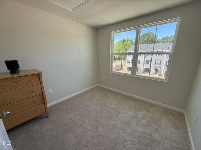4500 Black Drum Dr, Raleigh, NC 27616 - carpeted empty room with attic access and baseboards