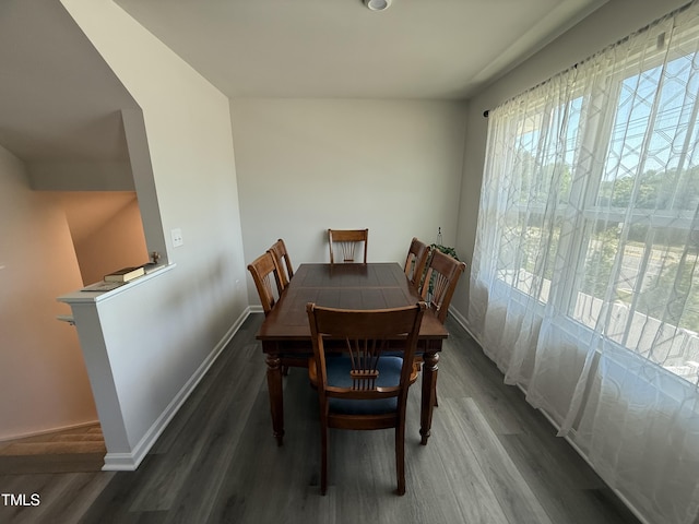 4500 Black Drum Dr, Raleigh, NC 27616 - dining area featuring healthy amount of natural light and wood finished floors