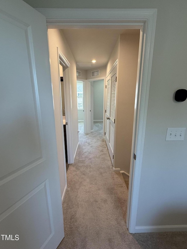 4500 Black Drum Dr, Raleigh, NC 27616 - hallway featuring carpet flooring and baseboards